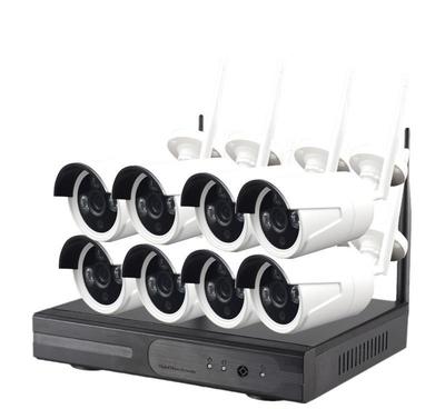 無線監控設備套裝 4/8路WiFi網絡高清家用一體機全面解析