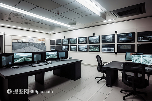 守護無形 監控室內監視系統的科技防線